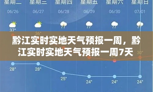 黔江實時實地天氣預報一周，黔江實時實地天氣預報一周7天 