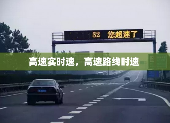 高速實時速，高速路線時速 