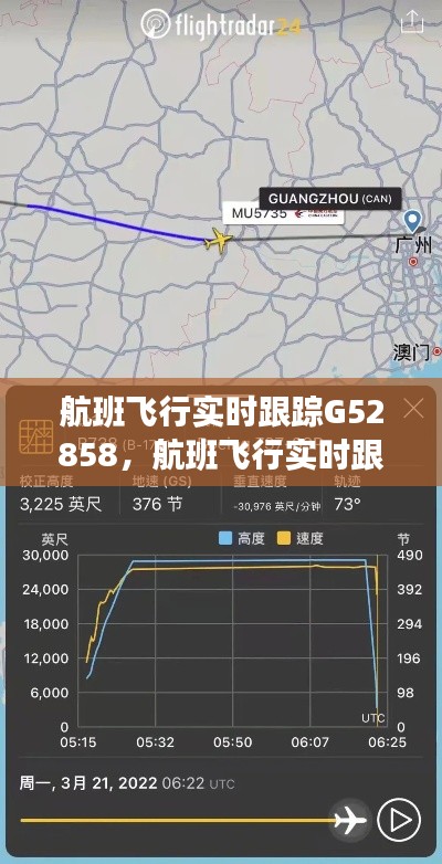 航班飛行實時跟蹤G52858，航班飛行實時跟蹤在線 