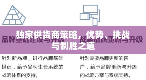 獨(dú)家供貨商策略，優(yōu)勢(shì)、挑戰(zhàn)與制勝之道