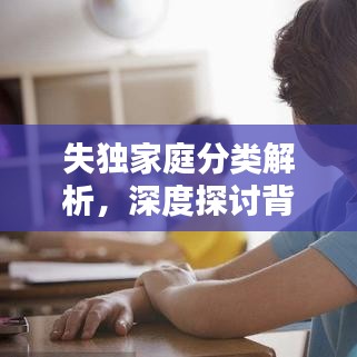 失獨家庭分類解析，深度探討背后的辛酸與困境