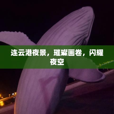 連云港夜景，璀璨畫卷，閃耀夜空